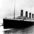 FILE - In this April 10, 1912 file photo, the British liner Titanic sails out of Southampton, Englan...