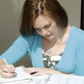 Candace McKinley spends time preparing for class at NorthWest Arkansas Community College in Bentonvi...