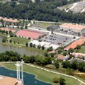 Aerial photo of Village on the Creeks in Rogers.