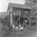 The Lee-Helbert Mill, circa 1900, was said to be near Reese Cemetery around the Middle Fork of the W...