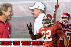 Photo Illustration: Brandon Marcello; Photo Credits: The Associated Press, Northwest Arkansas Media, Arkansas Democrat-Gazette