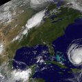 This image provided by NASA shows Hurricane Earl around midnight Wednesday, Sept. 1, 2010. 