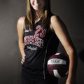Springdale High’s Lauren Perry excels at middle blocker for the Lady Red’Dogs.