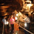 Marvel Cave at Silver Dollar City in Branson, Mo., offers lantern-light tours every day about an hou...