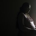 Ruth Garcia, a mother of six from Monterry, Mexico, who crossed into the U.S. illegally about 14 yea...