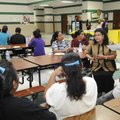 MULTICULTURAL SESSION - Anita Iban translates rules, policies, and student expectations Thursday int...