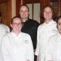 Andrew Diaz, from left, Anna Bock, Michael Kuefner, Nick Jones and Lorem Moralli, all of the NorthWe...