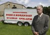 Rev. Terry Jones at the Dove World Outreach Center in Gainesville, Fla., Monday, Aug. 30, 2010. Jones plans to burn copies of the Quran on church grounds to mark the Sept. 11, 2001 terrorist attacks on the United States that provoked the Afghan war. 