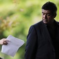 Comedian George Lopez walks into the clubhouse during the P&G NW Arkansas Championship at Pinnacle C...