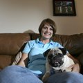 Joy Heuer of the Fayetteville Chamber of Commerce explains why cuddling up on her love seat is so re...