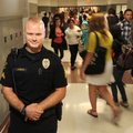 Cpl. Mike Hignite of the Springdale Police Department, who has served as the school resource officer...