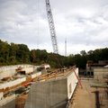 Construction continues last week on the Crystal Bridges Museum of American Art in Bentonville.
