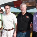 Wade Colwell, from left, David Sager, Brian Keck and Edward Prewitt help support Life Styles Inc. at...