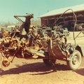A friend took a photo of what was left of the military jeep Vess Lawbaugh was riding in when it was ...