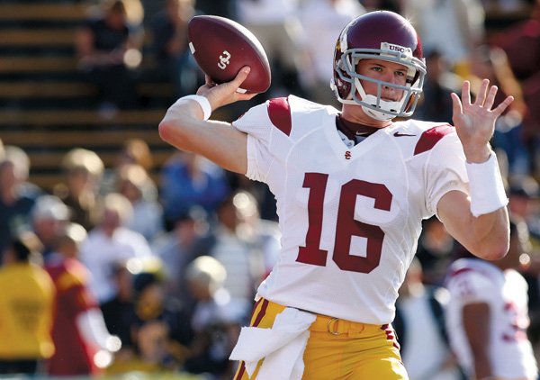 southern-california-quarterback-mitch-mustain-warms-up-his-arm-before-a-game-during-his-junior-season-in-2009
