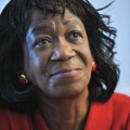 FILE - In this Tuesday, Nov. 24, 2009 file photo, President Barack Obama's aunt Zeituni Onyango spea...