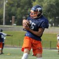 Rogers Heritage receiver Dylan Matejek has worked his way into the War Eagles lineup.