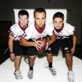 Springdale High linebackers Clay Patrick, from left, Corey Williams, and Clay Sherrill have made eno...