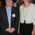 Charity Challenge of Champions honorary chairman Jack Sinclair and co-chairwoman Linda Hefner thank ...