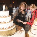  Nita Proffitt, left, and her future daughter-in-law Vesta Luttrull look at offerings from Rick’s Ba...