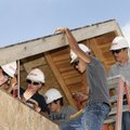  Springdale Har-Ber High School students Lawton Eastep, from left, Sam Elsey, Buck Downum, Rod Godoy...