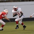 Springdale George’s Steve Robinson looks for running room Sept. 9 against Fayetteville Ramay.