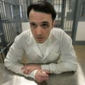 FILE - In this Feb. 18, 2010 file photo, Damien Echols is interviewed in the visiting area of the Ar...