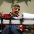 Northwest Arkansas developer Tom Terminella speaks at a news conference Thursday at his downtown Fay...