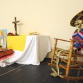  An Altar for the Dead stands in the cafeteria outside the sanctuary Oct. 30 at St. Joseph Catholic ...
