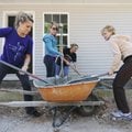 Lisa Chambers, from left, Misti Snow, Drew Moore, and Courtney Knieff, with Professional Business Sy...