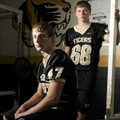  West Fork junior Chris Worley, right, and senior Payton Hurt have been dominant defensive tackles f...