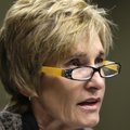 Dianne Lamberth, chair of the Arkansas Lottery Commission, speaks to members of the Lottery Commissi...