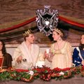 Bentonville High School Chamber Choir members perform in the group’s annual Madrigal Feast. This yea...