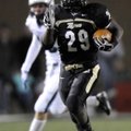 Bentonville running back Tearris Wallace breaks away for an 87-yard touchdown run during the second ...