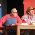 Radio OKKK announcers Thurston Wheelis and Arles Struvie are the first of 22 characters Ed McClure, ...