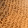 Carl Jung’s journey into his unconscious mind is detailed in densely packed calligraphy.

