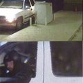 Photos obtained from the Fayetteville Police Department show a suspect using a stolen ATM card.