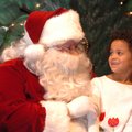 Santa Claus will make several appearances in the coming weeks, as he did at the Arts Center of the O...