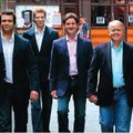 The King’s Singers — including bass Christopher Gabbitas, third from left — perform tonight at 8 o’c...