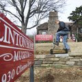 FEBRUARY BLOOM William Penney, 11, with the Owls 4-H Club, digs up the ground Friday in front of the...