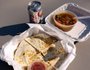 Vegetable quesadilla at Green Cuisine.