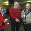 MOVING ON | Lowell Mayor Perry Long, center, greets well wishers Thursday afternoon during a farewel...