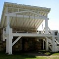 Townsfolk burned down the original gallows at the Fort Smith National Historic Site. A re-created ve...