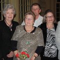 Eureka Springs Historical Museum supporters Karen Avery, from left, Joann Johnson, Yvonne Capps, Bru...