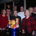 Parrothead Club members shown from left, Shelley Wilmoth, Erica Powell, John and Anneta Bryant, Dale...