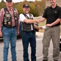 The American Legion Riders of District 1 presented a check to Seven Hills Homeless Center. The Legio...