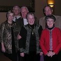 Jane and David Webb, from left, enjoy the holiday party with Jim and Laura Sawyer and John and Sara ...