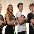 The NWA Media Doubles Teams of the Year are the Bentonville High combinations of Caroline Koonce, fr...