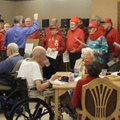 BARBERSHOPPERS SERENADE RESIDENTS Fourteen members of the Greater Ozarks Chapter of the Barbershop H...