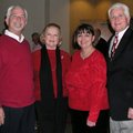 Jim Graham, from left, Audrey Bernath, and Judy and John Rownak enjoy the Christmas season with the ...